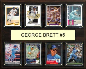 George Brett #5 Plaque 8 Karten Topps Bowman 2023 2024 2022 Kansas City Royals - Bild 1 von 1