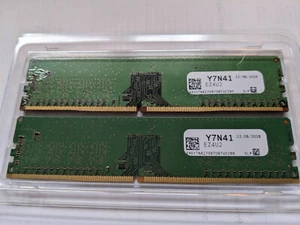 Dell 2 x 8GB PC4-21300 DDR4-2666 Memory Y7N41/8G DIMM,8GB,2666,1RX8,8G,DDR4,NU - Picture 1 of 2