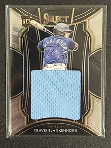 Travis Blankenhorn 2021 Panini Select Jersey Patch Rookie Jumbo Swatches #RJS-TB