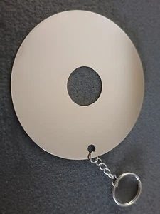 Gerry's Platinum-coated Aluminum Survival Signal Mirror - Picture 1 of 5