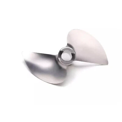 RC Boat 2 blade Metal propeller prop 4mm Diameter P1.4 40mm -Left - Image 1 of 4