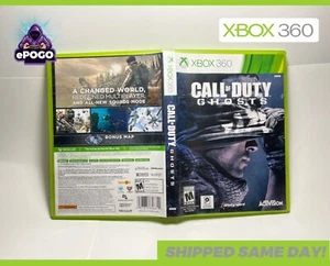 Call Of Duty Ghosts (Microsoft Xbox 360) CIB COMPLETE WITH MANUAL SHIPPED TODAY - Imagen 1 de 5