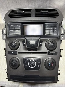2015 Ford Taurus Police Interceptor Radio Climate Control Dash Panel With Radio - Picture 1 of 8