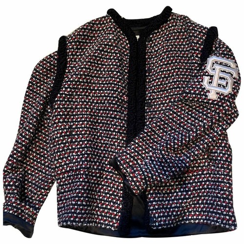 GUCCI Giants Giacca in tweed multicolore colore nero $5200