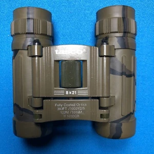 TASCO 8X21 BINOCOLO MIMETICO T6 - Foto 1 di 2