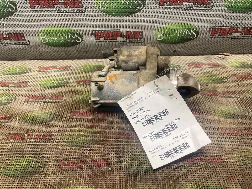 Used Starter Motor fits: 2016 Gmc Canyon 2.8 Grade A Foto 1 de 4