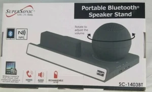 Supersonic Sc-1403bt Speaker System - Wireless Speaker[s] - White - 100 Hz - 20 - Picture 1 of 4