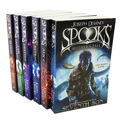 Spooks Wardstone Chronicle By Joseph Delaney (Books 8-13) 6 Books Set -Paperback - Image 1 of 2