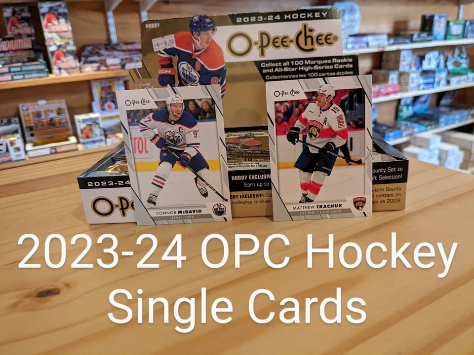 2023-24 OPC O-Pee-Chee Hockey Single Cards (1-300). Complete Your Set. - Image 1 of 1