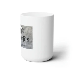 Tazza in ceramica 15 oz zio Masarji's cha da cup Desi Punjabi regali - Foto 1 di 5