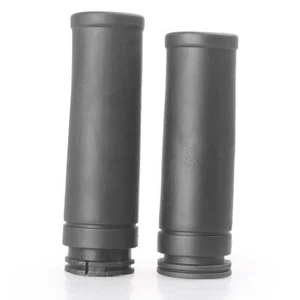 Pair Rubber Handlebar Grips for 2003 Harley-Davidson Sportster 883 XL883 - Picture 1 of 9
