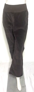 GAP Maternity Ankle Stretch Women Brown Mid-Rise Flared Leg Pockets Pants Sz 14 - Picture 1 of 6