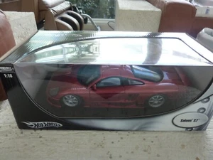 HOT WHEELS 2000 Saleen S7 Road Car Red Metallic/Black Interior 1:18 Scale - Picture 1 of 15