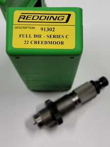 91302 REDDING FULL LENGTH SIZING DIE - 22 CREEDMOOR - NEW - FREE SHIP - Picture 1 of 1