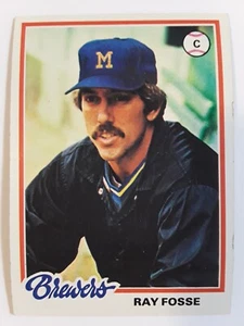 1978 Topps Ray Fosse #415 baseball card Milwaukee Brewers - Picture 1 of 3