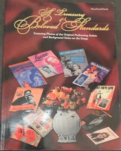 A TREASURY OF BELOVED STANDARDS: PIANO/VOCAL/CHORDS Sheet Music - 2001 - Picture 1 of 4
