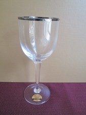 NORITAKE PARIS PLATINUM WINE GLASS - 7" NEW 0206H