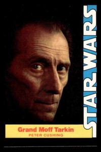 1977 Wonder Bread Star Wars Grand Moff Tarkin #6 EX XX2000