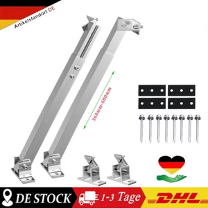 Aufständerung Solarmodul Halter Wand Dach Boden Balkonkraftwerk PV 2 Paneele - Bild 1 von 13