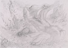 MAGIC THE GATHERING CARD      Dave KENDALL    original art     