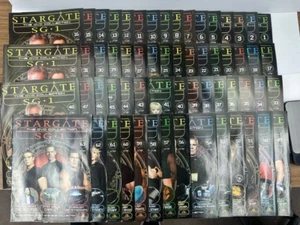 Set of "Stargate: The DVD Collection" magazine issues 1-63 Missing 42&55 - Picture 1 of 5