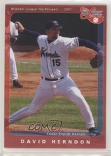 2007 Grandstand Midwest League Top Prospects David Herndon