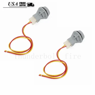 Conector de cable de enchufe de luz de esquina de señal de giro de faros de 2 piezas para Acura Legend Foto 1 de 4