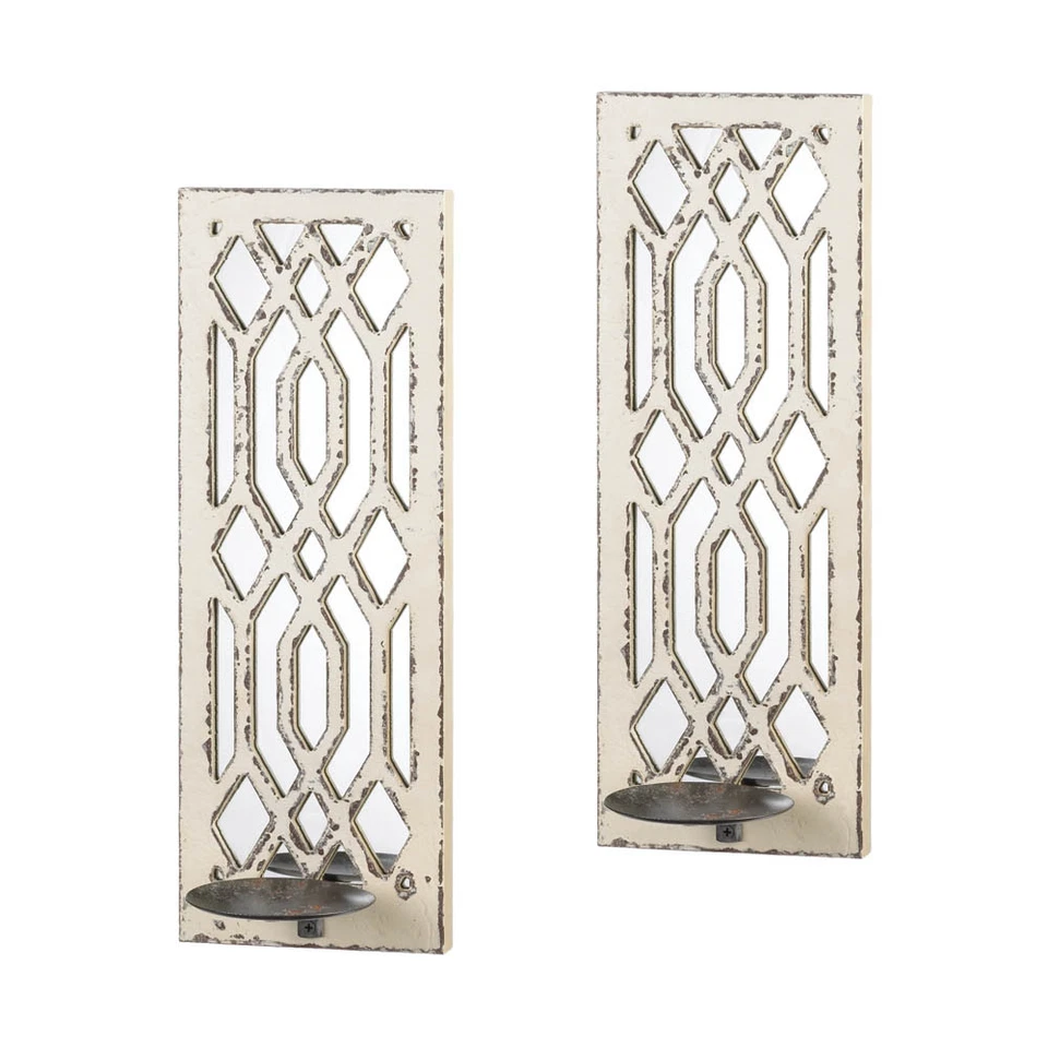 Gallery of Light 10017331 Deco Mirror Wall Sconce Set Multicolor
