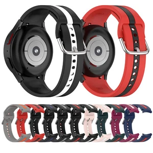 Per Samsung Galaxy Watch 6/6 Classic Cinturino Orologio Cinturino Silicone Accessori Orologio - Foto 1 di 24