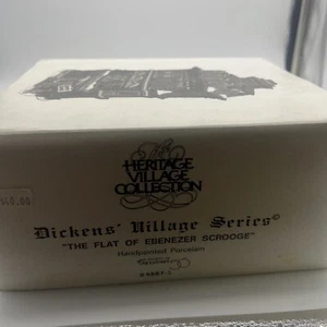 NEW in Original Box 56 Dickens Village The Flat Of Even Ed Scrooge 5587-5 - Picture 1 of 4