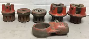 Lot of 5 Ridgid 00-RB Die Heads w/ Ratcheting Threader (R28) - Picture 1 of 6