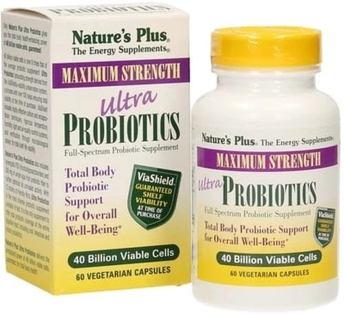  Ultra Probiotics Natures Plus 60 vegetales. tapas Eur146,38/100 g Foto 1 de 1