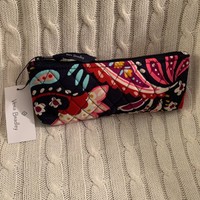 vera bradley mini dome cosmetic bolsa