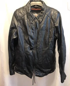 Chaqueta de cuero para mujer Harley Davidson Destination XL XL auténtica en excelente estado 98150-10VW - Imagen 1 de 12