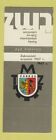 Matchbook Cover - Zabranski Wrzesien 1967 Poland