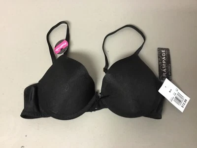 Новый с Ярлыками женская Rampage Intimates бюстгальтер пуш-ап размер 34B черный #116L - Изображение 1 из 2