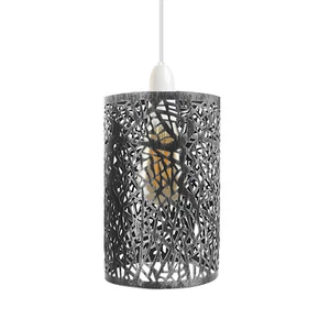 LEDSone Wire Cage Lampshade Ceiling Pendant Light Retro Easy Fit Drum Lamp shade - Picture 1 of 115