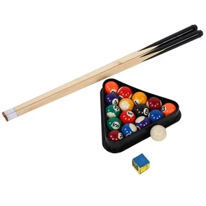 Mini Pool Table Children Kids Snooker Billiards Set Cues Balls For Indoor ZZ - Picture 1 of 12