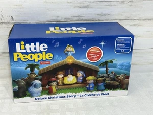 NEW! Fisher Price Little People Deluxe Christmas Story Nativity Play Set 2015 - Picture 1 of 9