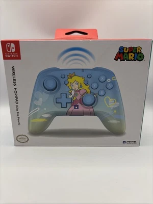 Nintendo Switch Hori Wireless Horipad (City Pop Peach) Controller Super Mario