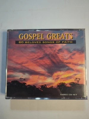 GOSPEL GREATS - 60 BELOVED SONGS OF FAITH (3CD)  1997!!  ELVIS + DOLLY + JOHNNY - Image 1 of 4