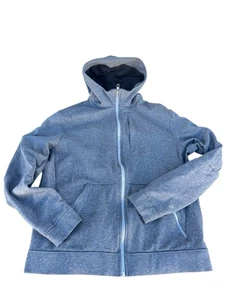 Lululemon sportliches Kapuzenpullover mit durchgehendem Reißverschluss für Herren Gr. Large grau - Bild 1 von 10