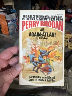 Perry Rhodan #46: Again: Atlan!, by K.H. Scheer - 1st Ace Print 1974 Foto 1 de 3