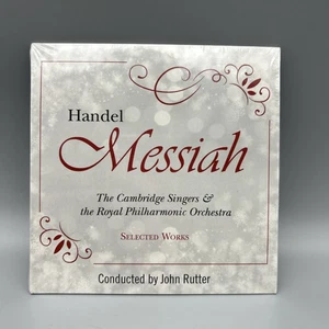 Handel Messiah - CD Selected Works Conducted John Rutter New Sealed - Picture 1 of 2