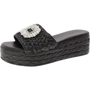 INC Womens Blakee Beige Open Toe Espadrilles Shoes 12 Medium (B,M) BHFO 1156 - Picture 1 of 3
