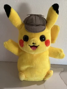 2019 Animated Talking DETECTIVE PIKACHU Plüsch von WCT 12 Zoll - funktioniert! Siehe Video - Bild 1 von 7
