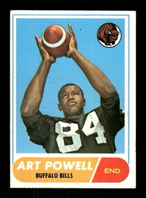 1968 Topps Football 71 Art Powell VG to VGEX - Image 1 of 2