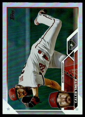 2023 TOPPS SILVER FOIL Caleb Smith Arizona Diamondbacks #191 - Image 1 of 2