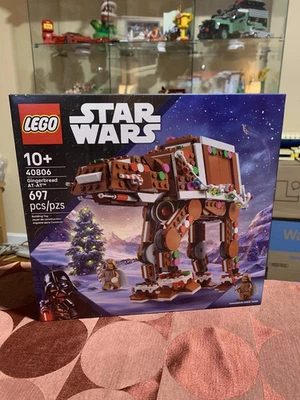 Lego Star Wars 40806 Gingerbread AT-AT Nuevo Sellado con Gingerbread Vader Foto 1 de 4