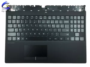 New For Lenovo Legion Y530 Y7000 Upper Case Palmrest US Keyboard White backlight - Picture 1 of 3